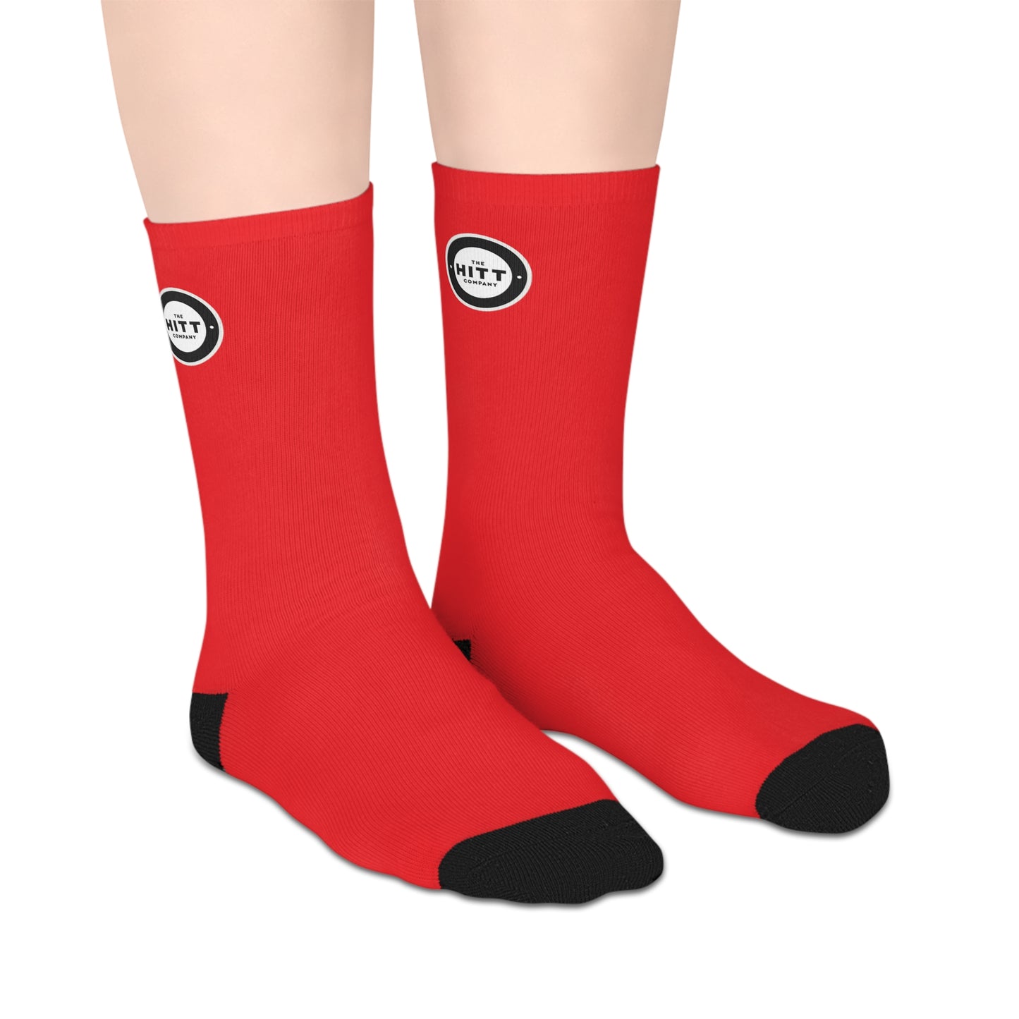 Official HITT Mid-length Socks - Red