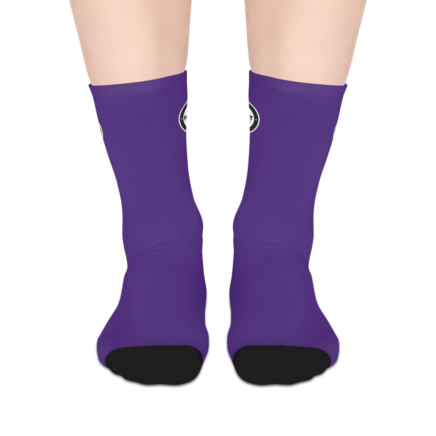 Official HITT Mid-length Socks - Purple