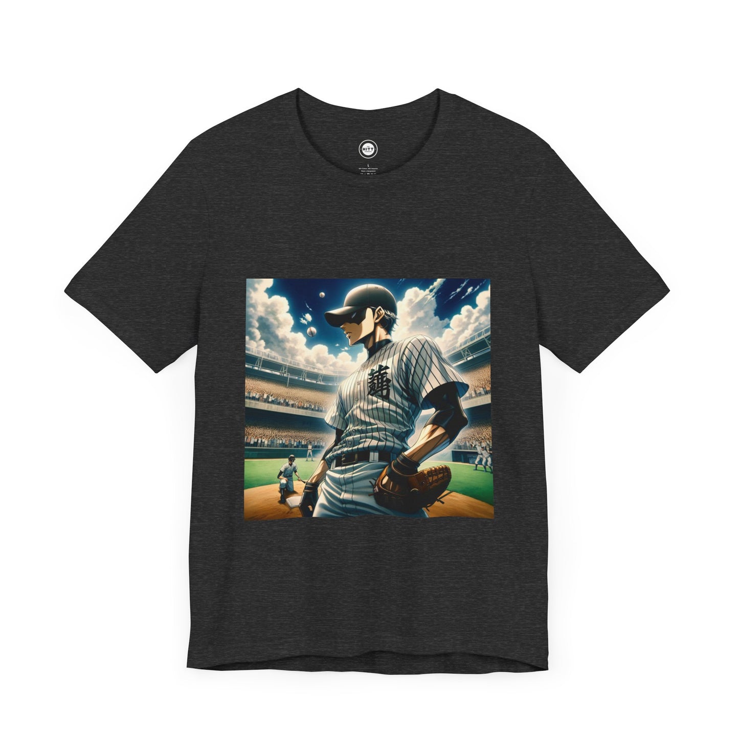 Anime inspired Baseball Jersey Short Sleeve Tee