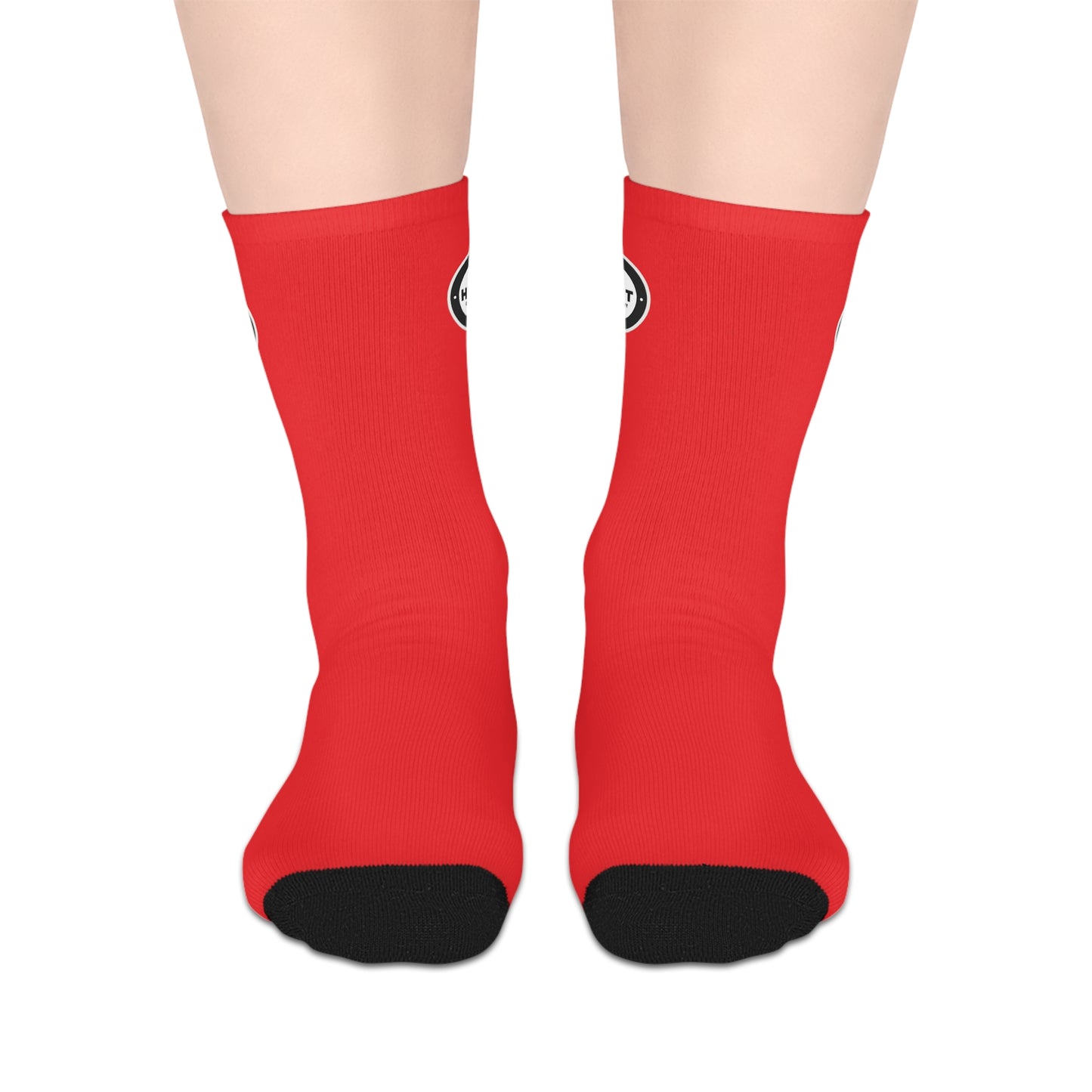 Official HITT Mid-length Socks - Red