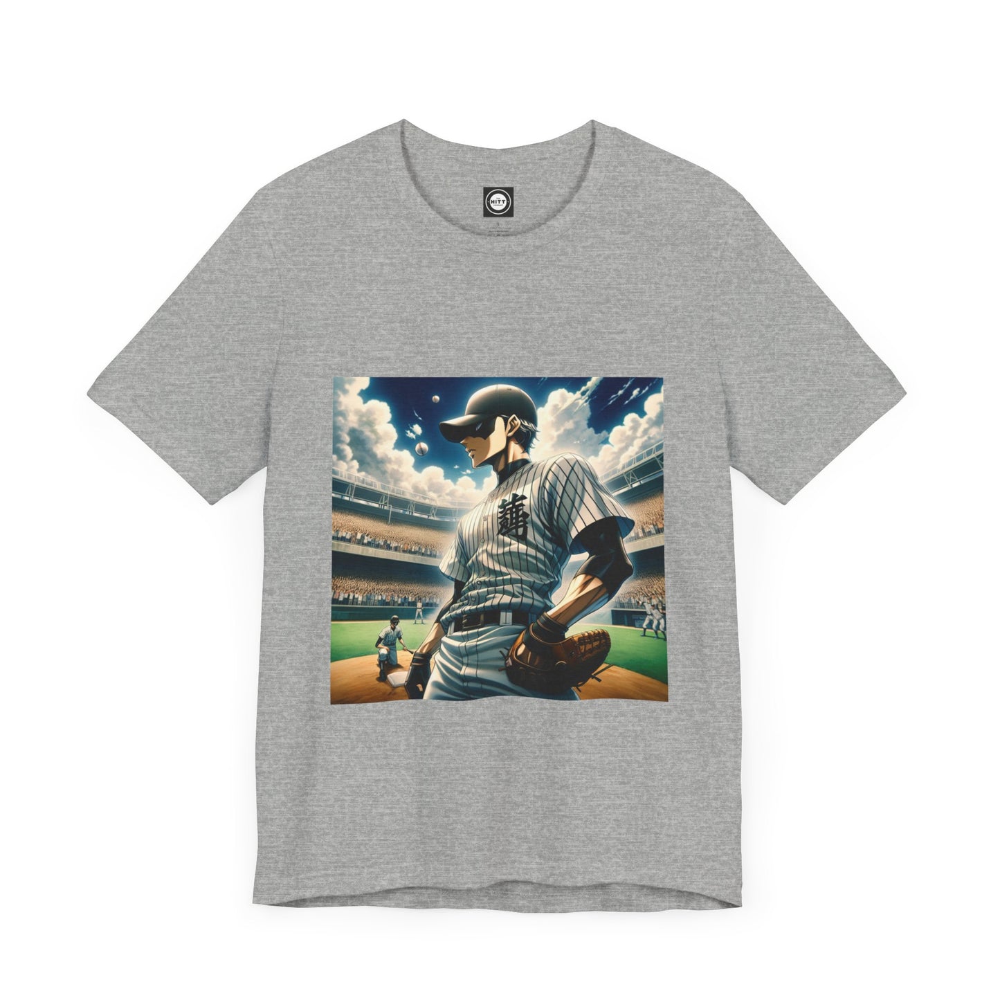 Anime inspired Baseball Jersey Short Sleeve Tee