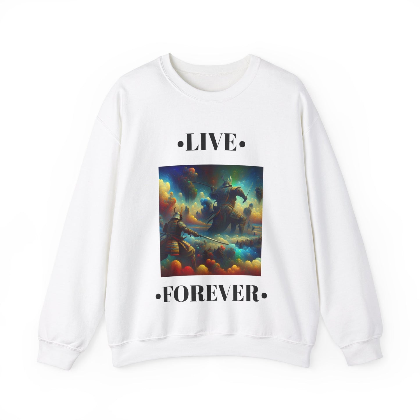 Live Forever Heavy Blend™ Crewneck Sweatshirt