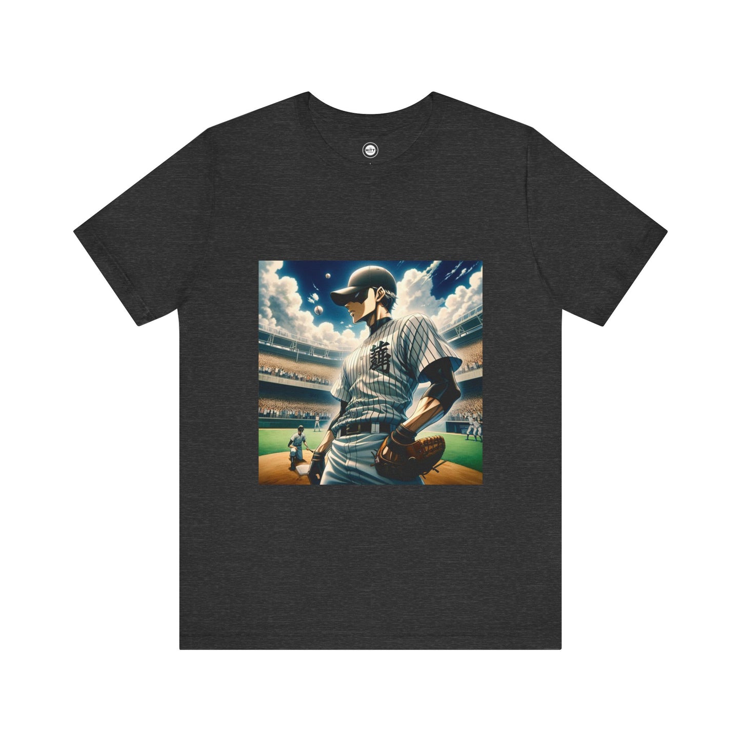 Anime inspired Baseball Jersey Short Sleeve Tee