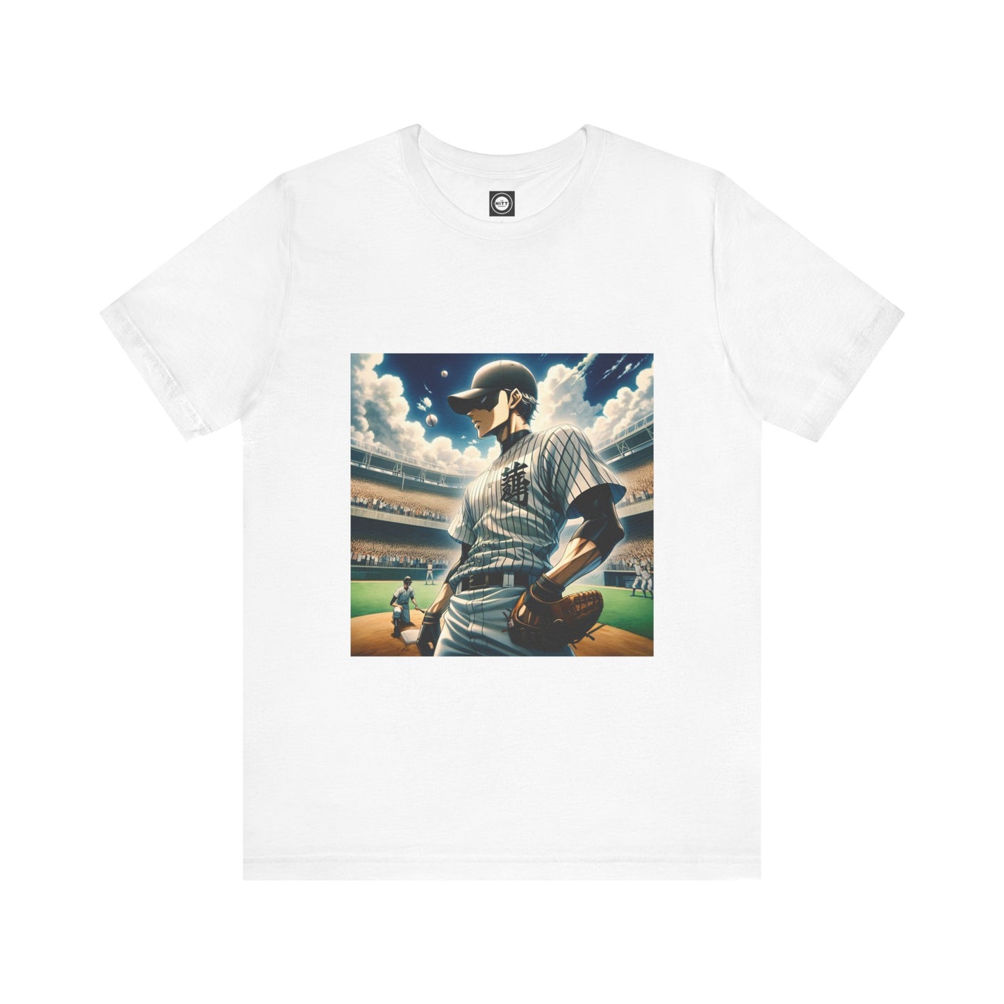 Anime inspired Baseball Jersey Short Sleeve Tee