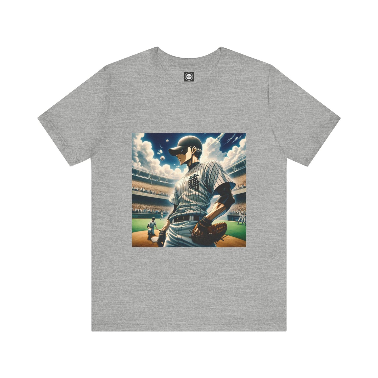 Anime inspired Baseball Jersey Short Sleeve Tee