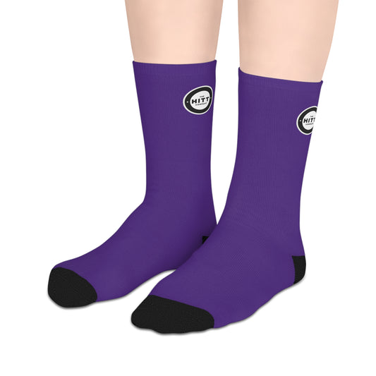 Official HITT Mid-length Socks - Purple