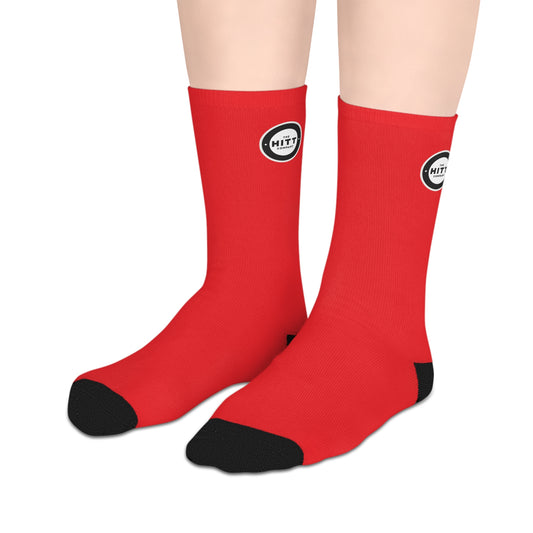 Official HITT Mid-length Socks - Red