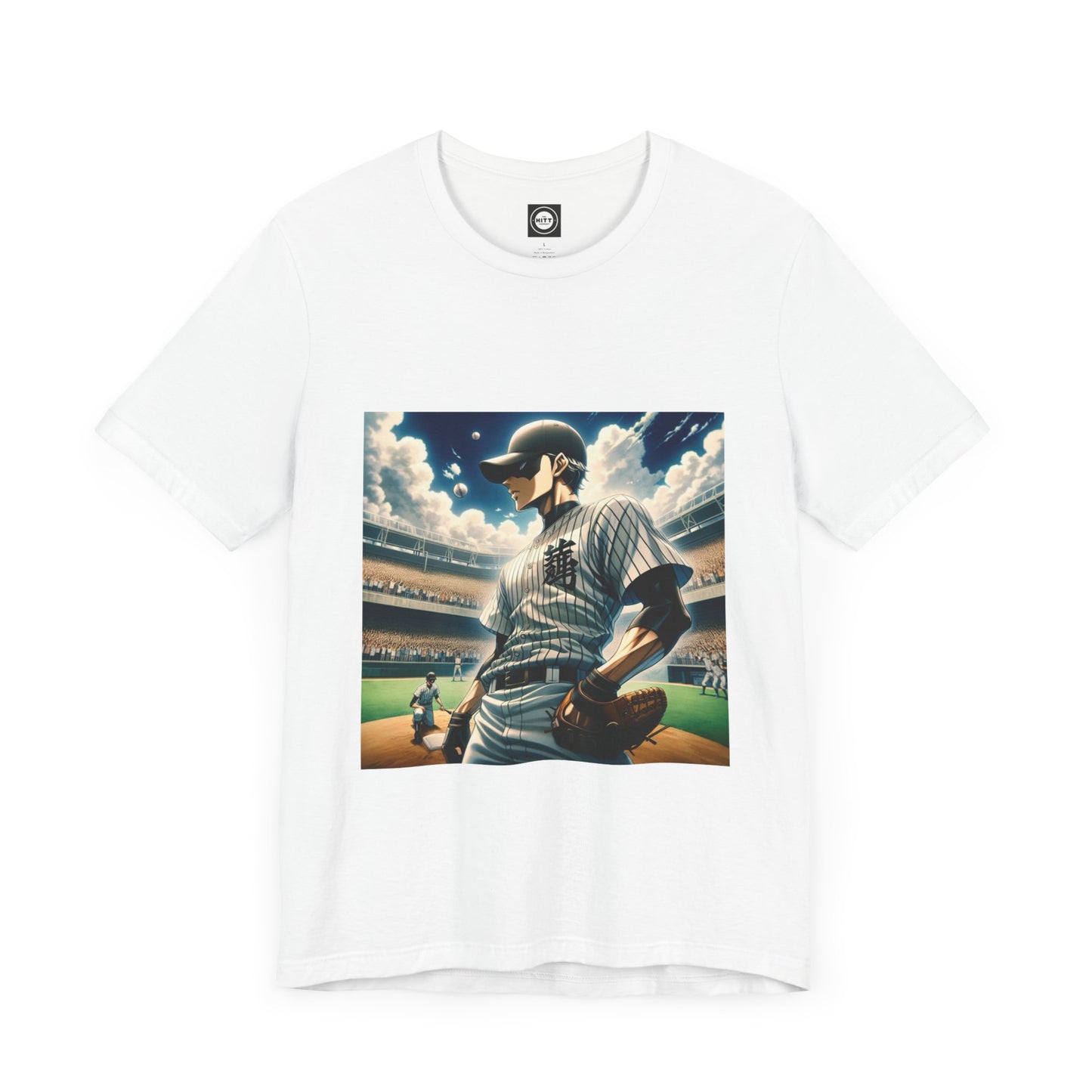 Anime inspired Baseball Jersey Short Sleeve Tee