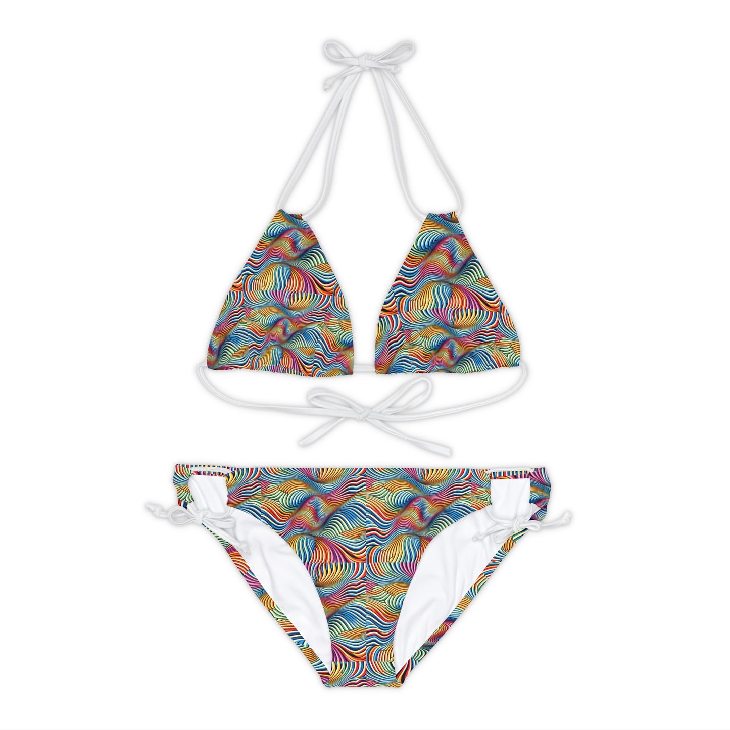 Trippy mind warping Bikini Set (AOP)