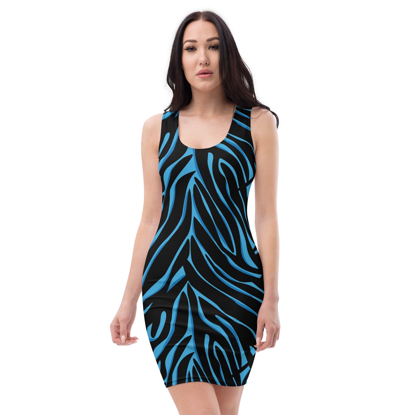 Zebra Print Bodycon dress