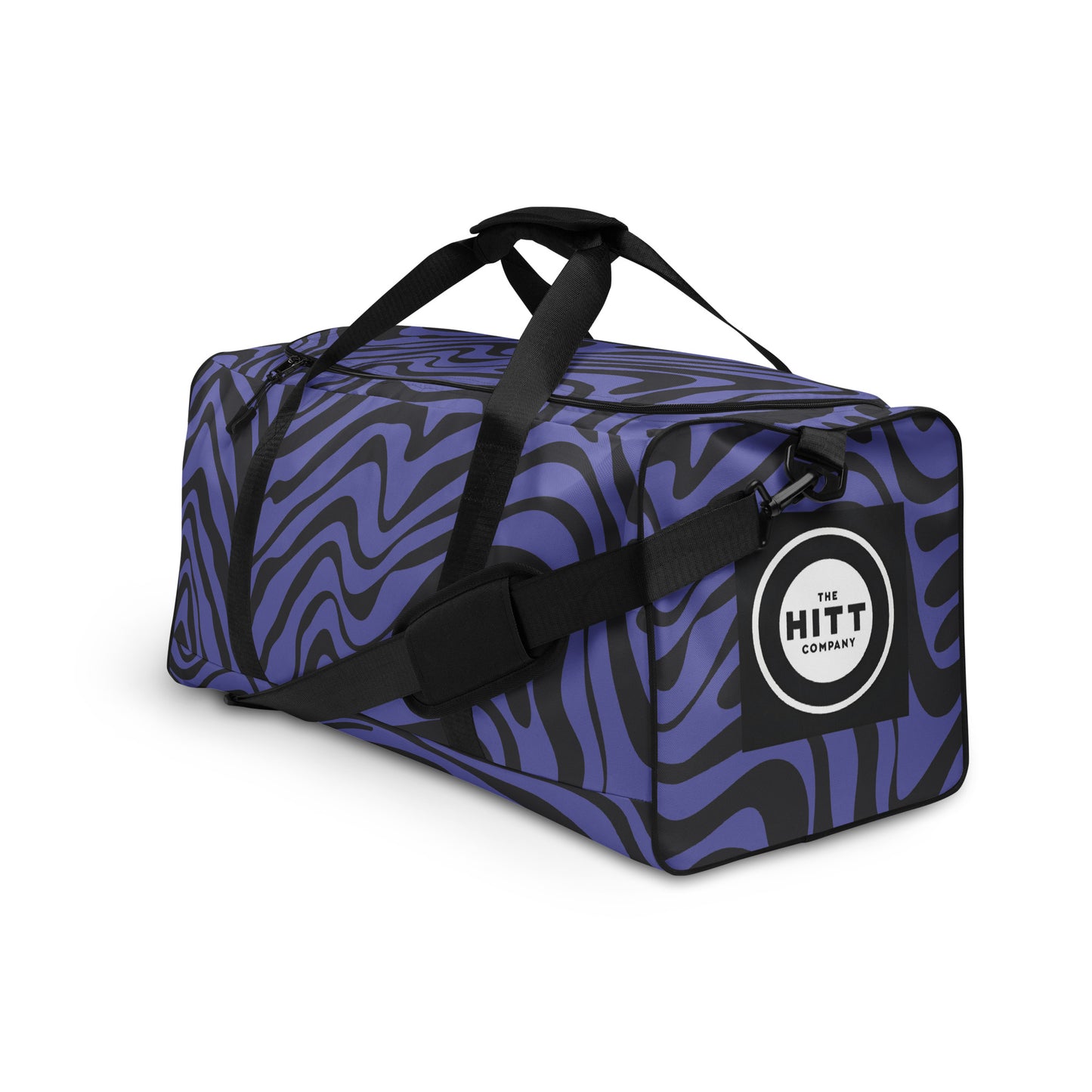 The Official HITT Purple Zebra Duffle bag