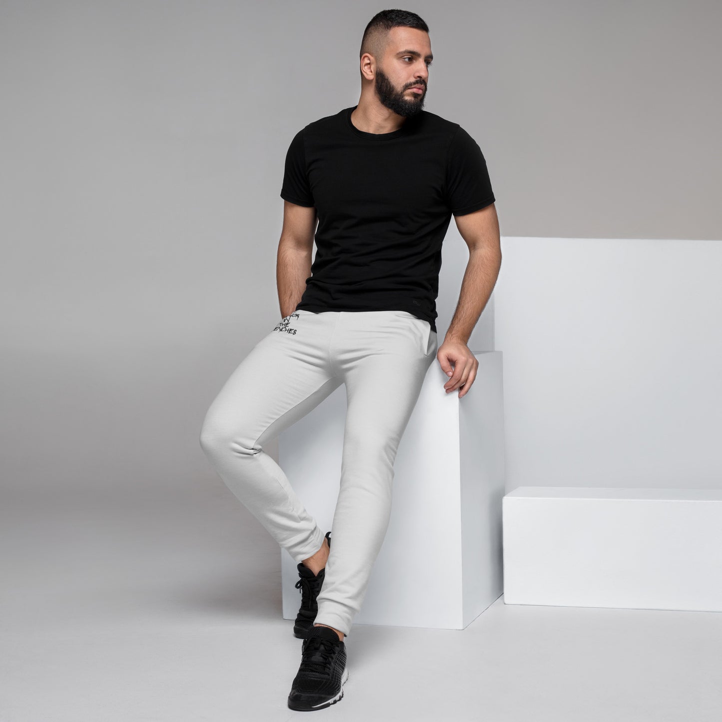 Men's HITT Premium Joggers - Whisper White