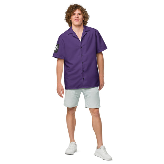 Mens Official HITT PURPLE button shirt