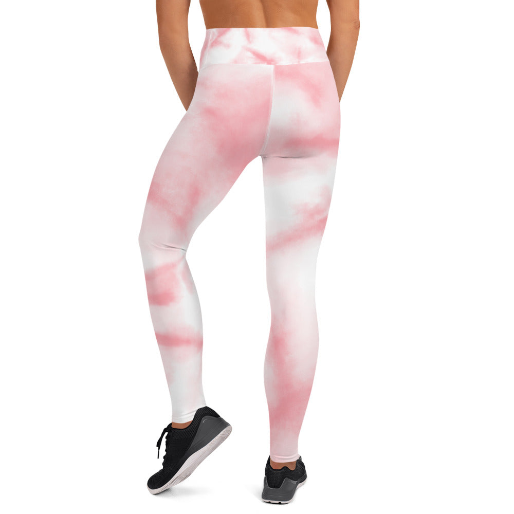 The Official HITT Yoga Leggings Pink Dye