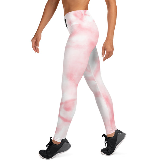 The Official HITT Yoga Leggings Pink Dye