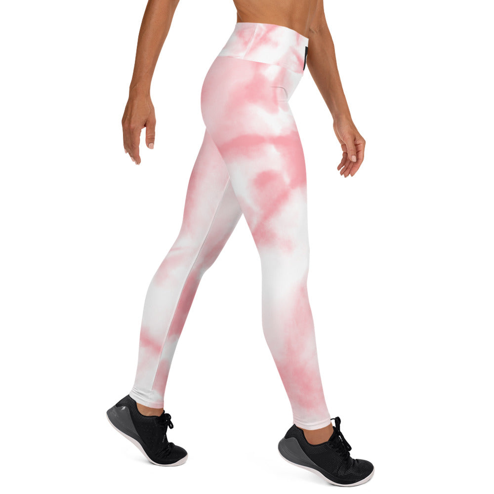 The Official HITT Yoga Leggings Pink Dye