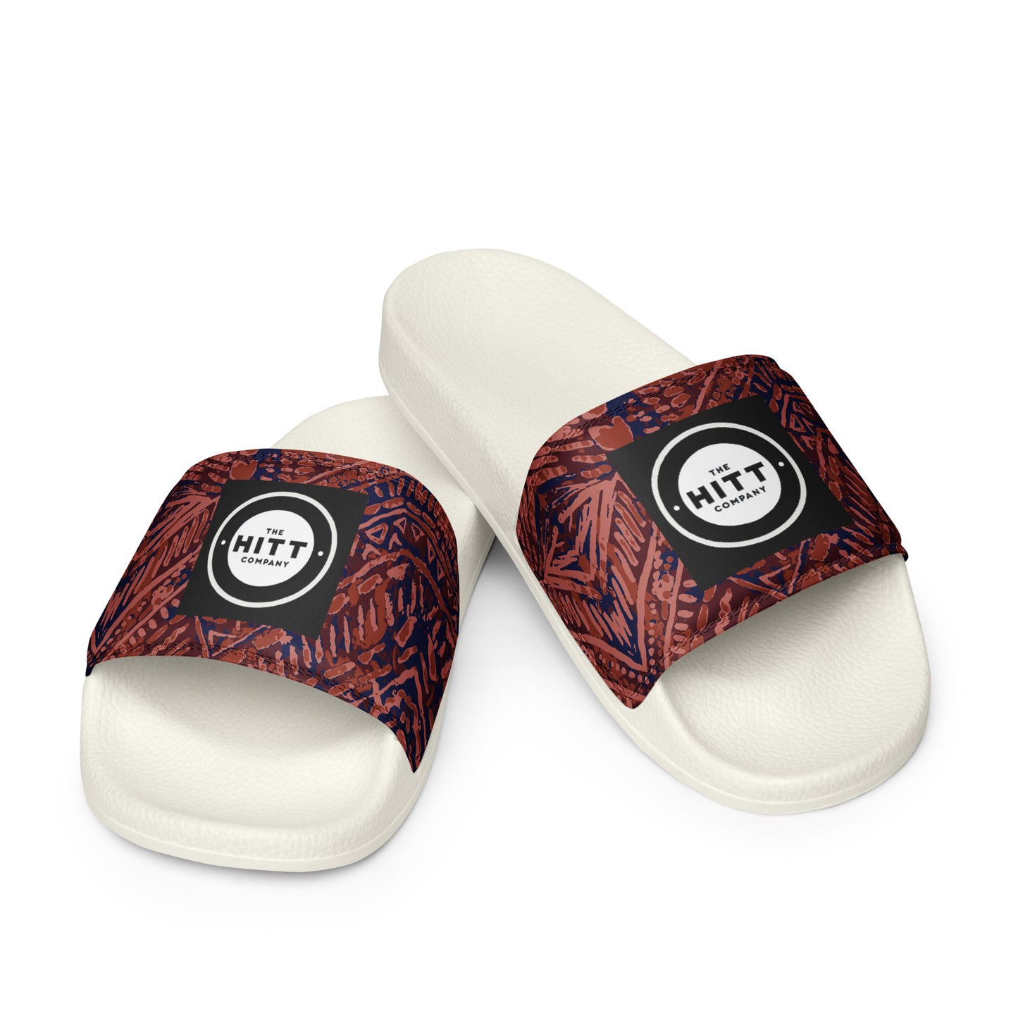 The Official HITT Company Men’s slides (Red Pattern)