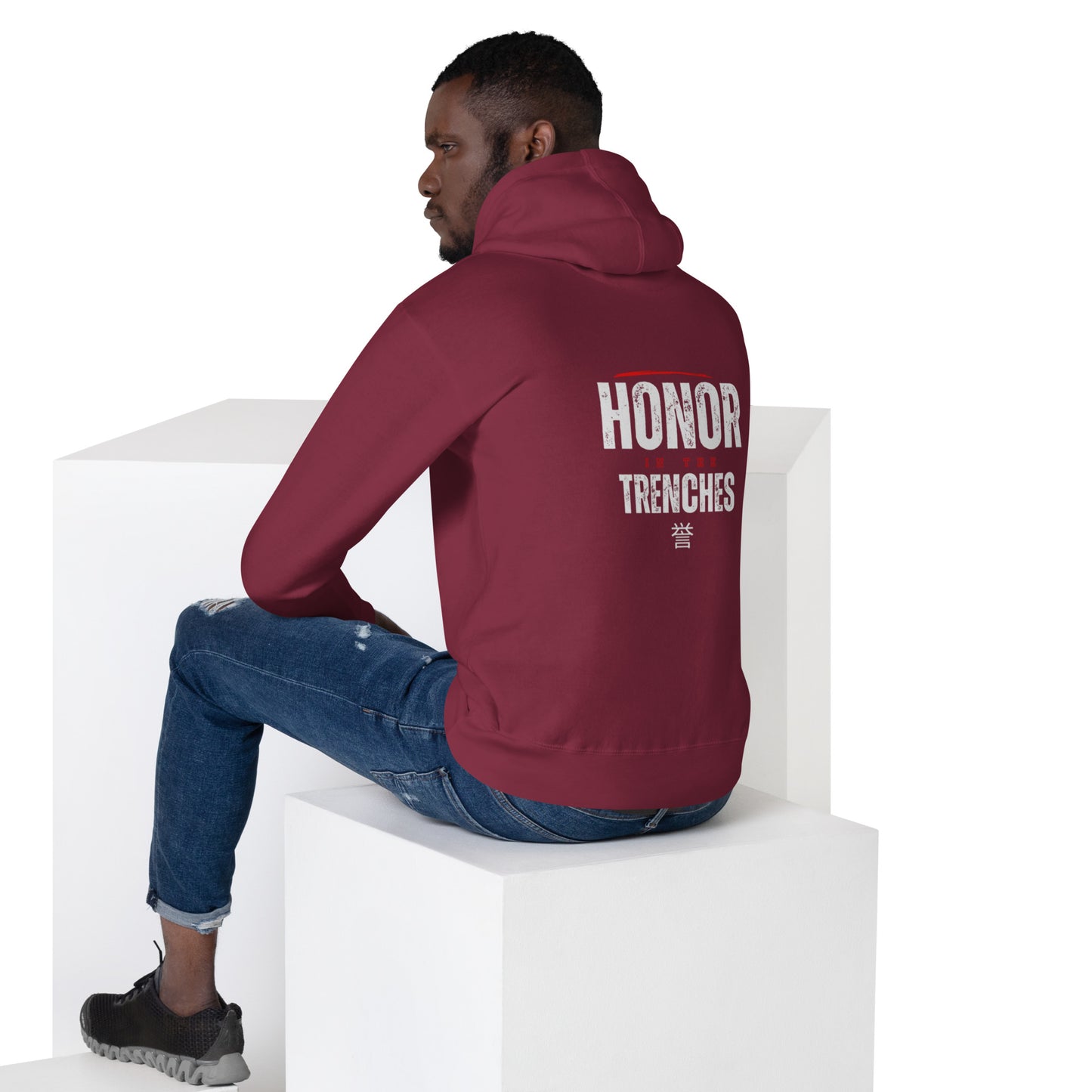 Men’s Premium Honor in the Trenches Hoodie